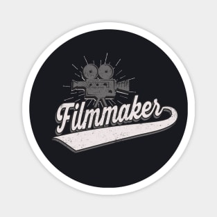 Filmmaker Cameraman vintage Film Camera Magnet